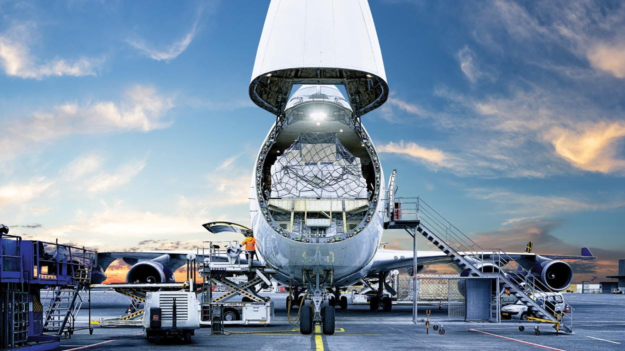 Pop-up charges air freight
